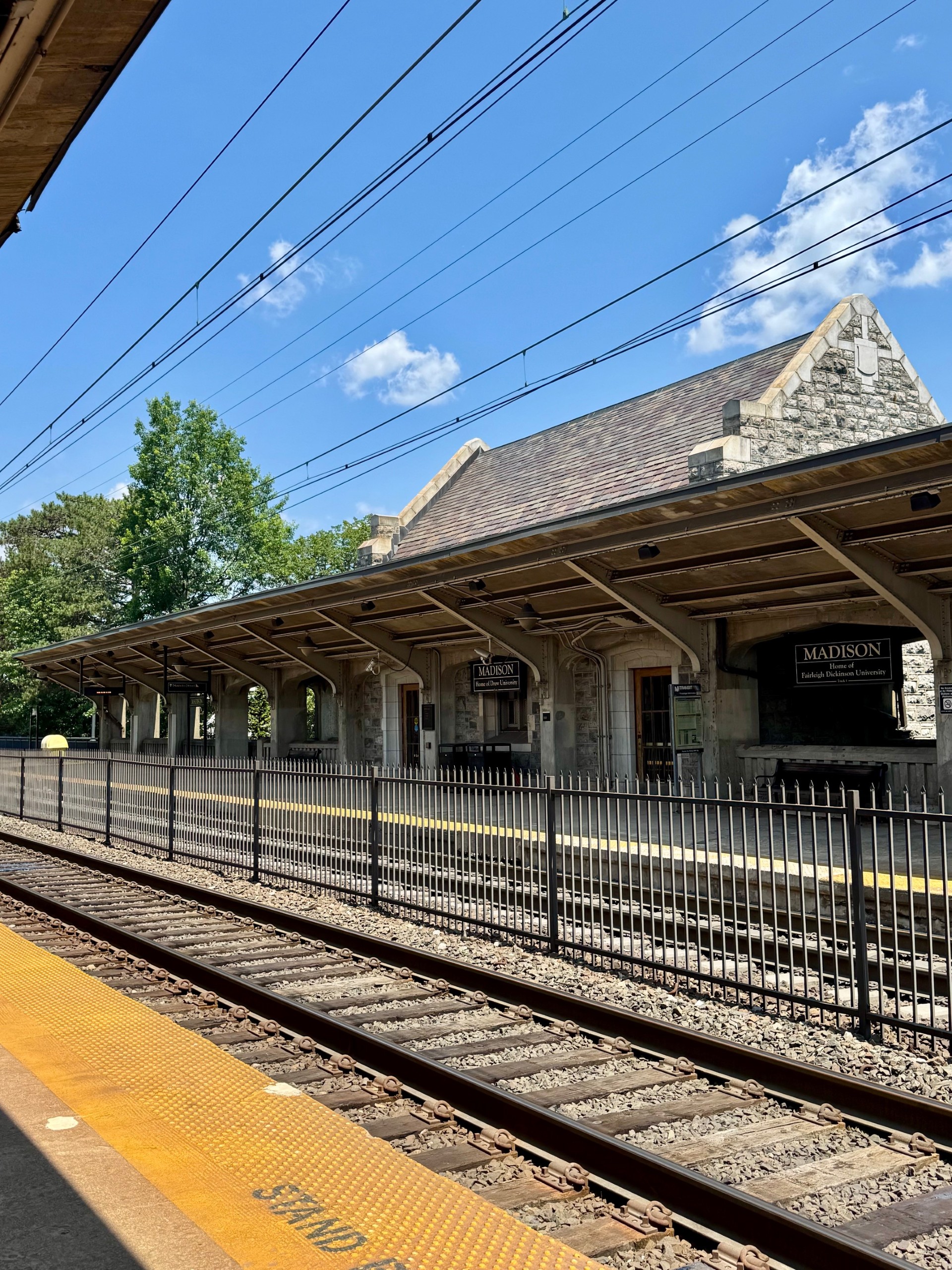 Madison Train Station NJ Transit to NYC Morris Co.