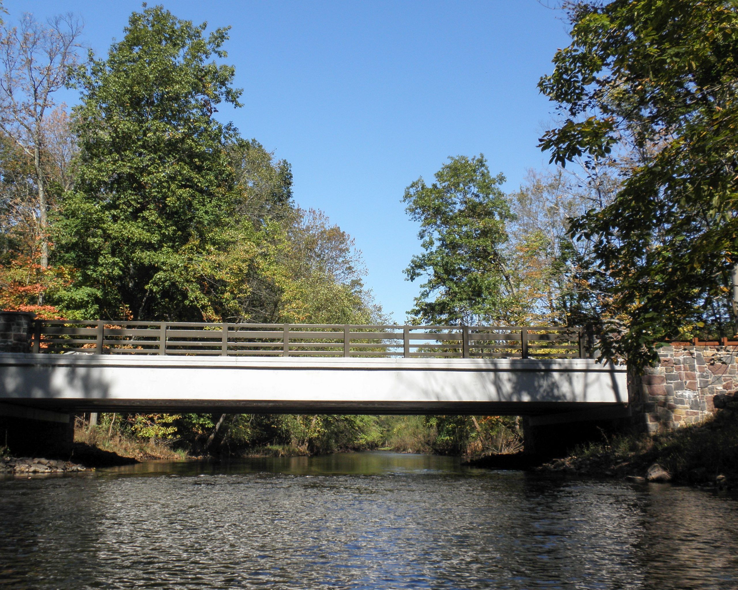 Stone House Road Bridge over the Passaic River, Millington - Ber
